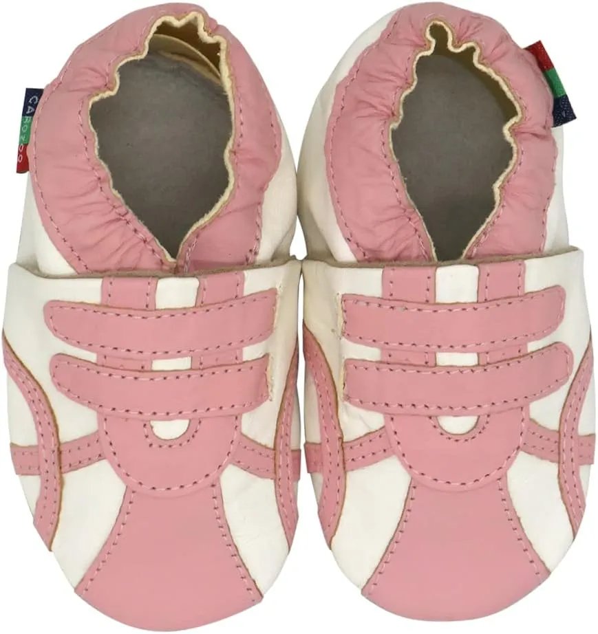 Carozoo 18 Designs Soft Sole Leather shoes baby socks Slippers indoor Prewalkers up to 4 Yrs
