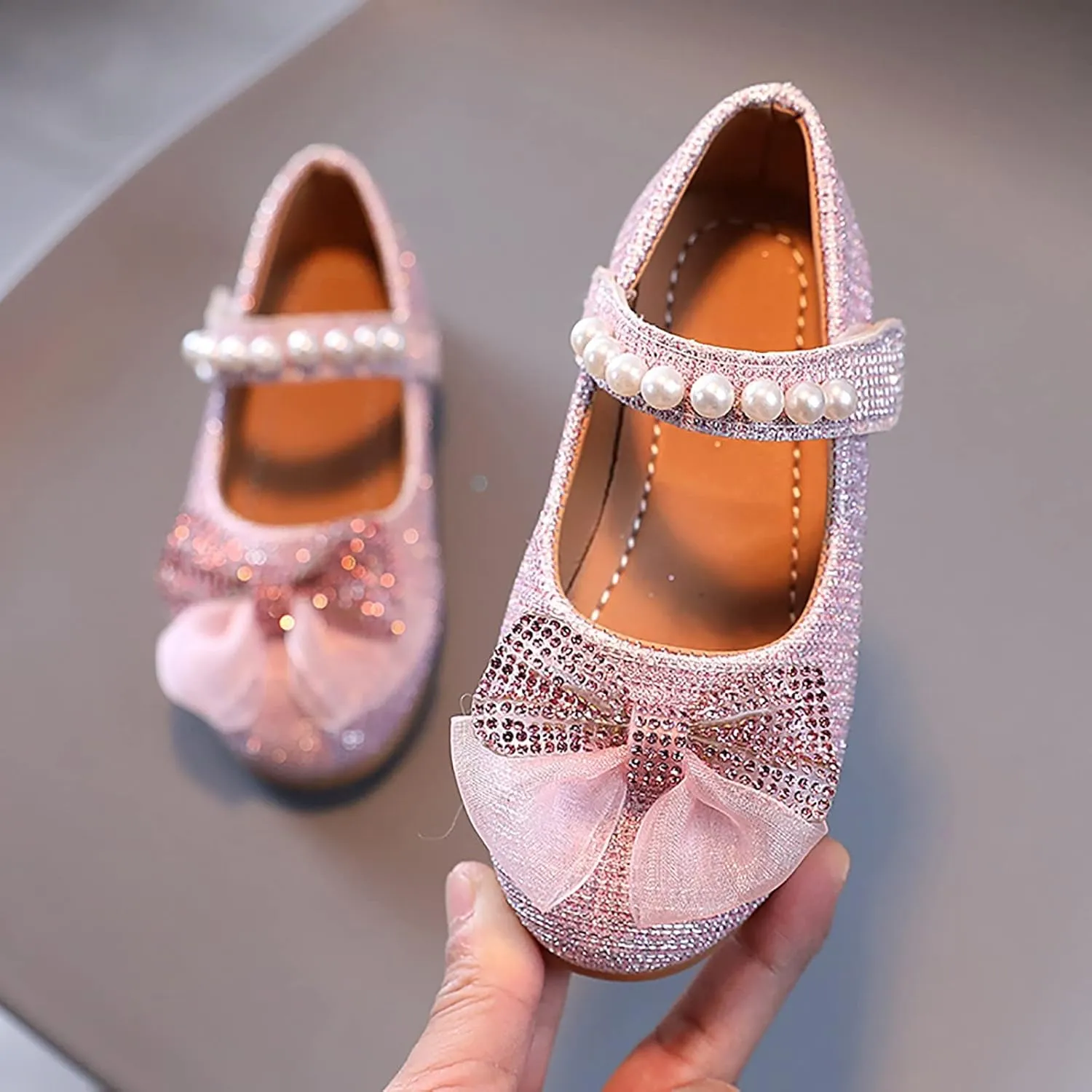 Children Flat Heels Princess Shoes Kids Sandals Comfortable Soft Soles Leather Shoes Baby Girls Size 1 Jelly Shoes