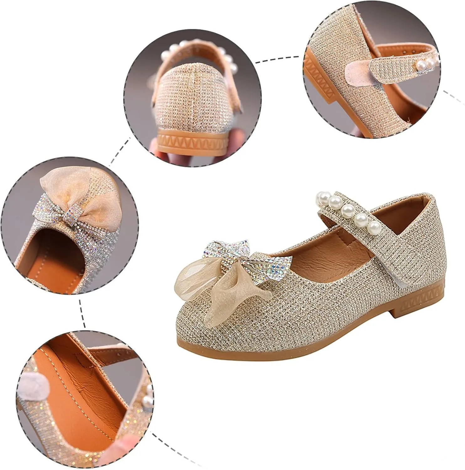 Children Flat Heels Princess Shoes Kids Sandals Comfortable Soft Soles Leather Shoes Baby Girls Size 1 Jelly Shoes