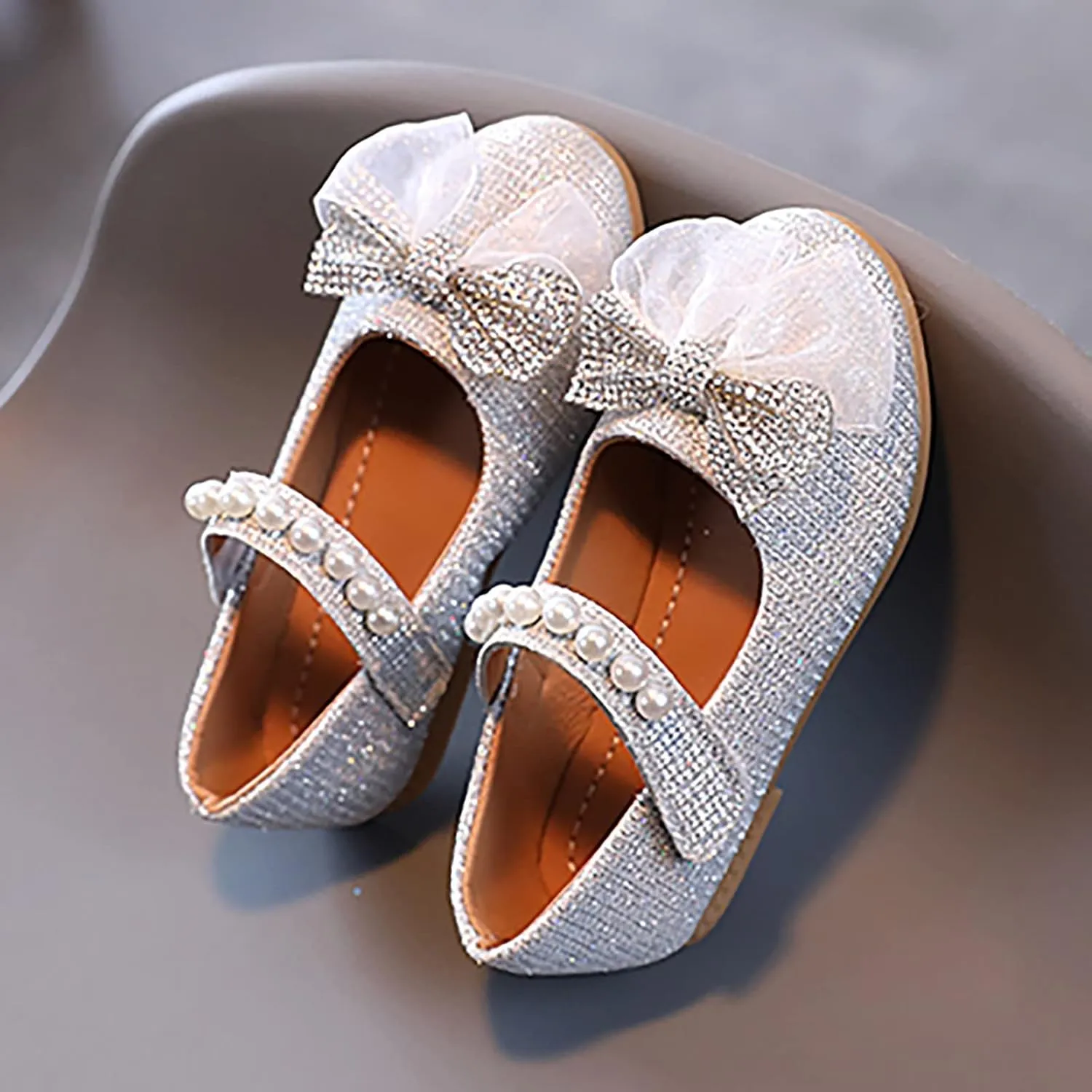 Children Flat Heels Princess Shoes Kids Sandals Comfortable Soft Soles Leather Shoes Baby Girls Size 1 Jelly Shoes