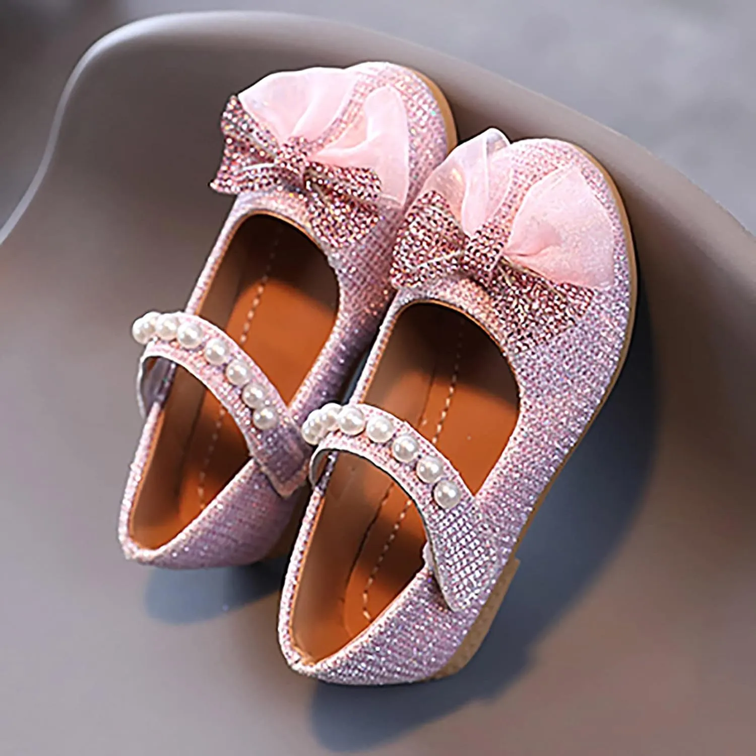 Children Flat Heels Princess Shoes Kids Sandals Comfortable Soft Soles Leather Shoes Baby Girls Size 1 Jelly Shoes