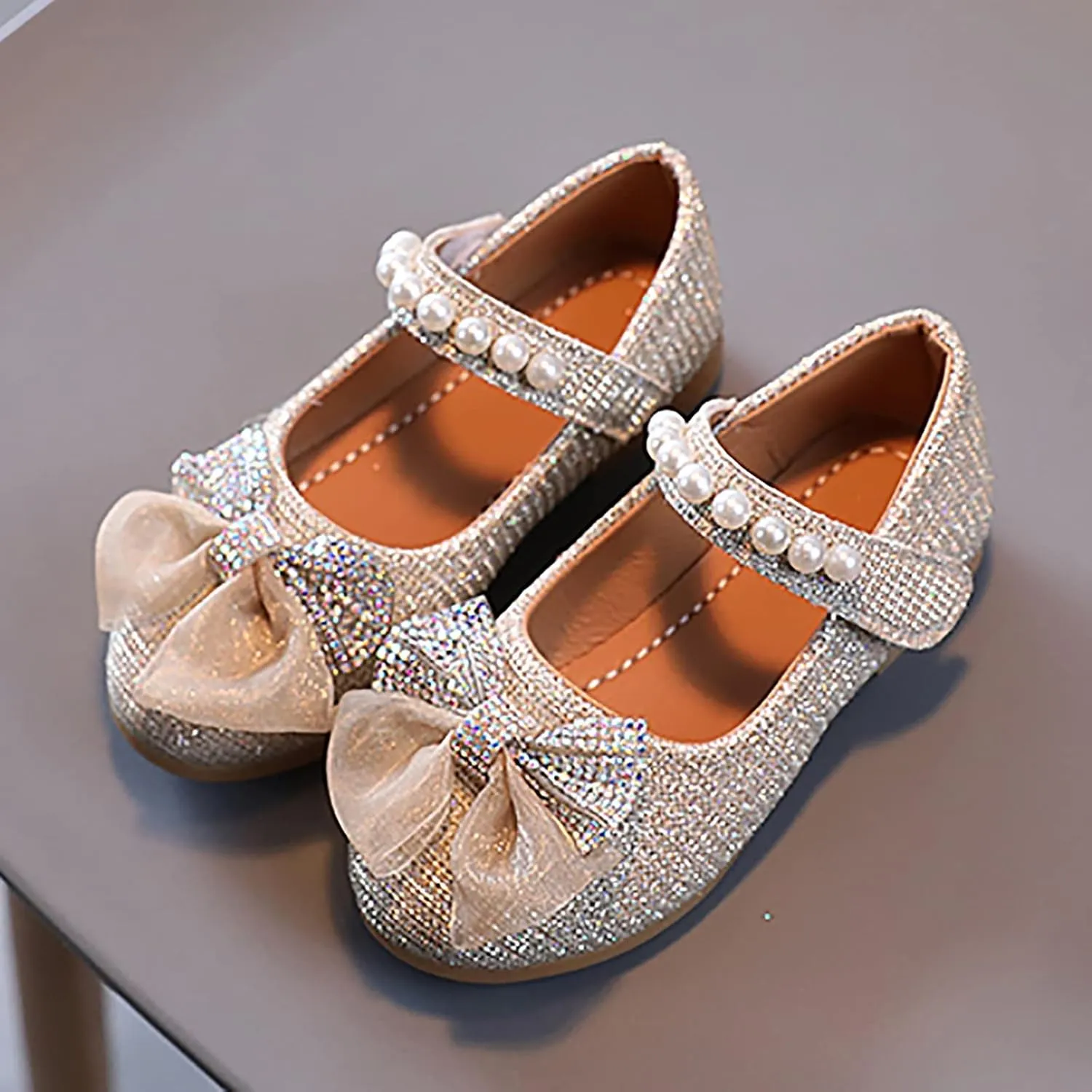 Children Flat Heels Princess Shoes Kids Sandals Comfortable Soft Soles Leather Shoes Baby Girls Size 1 Jelly Shoes