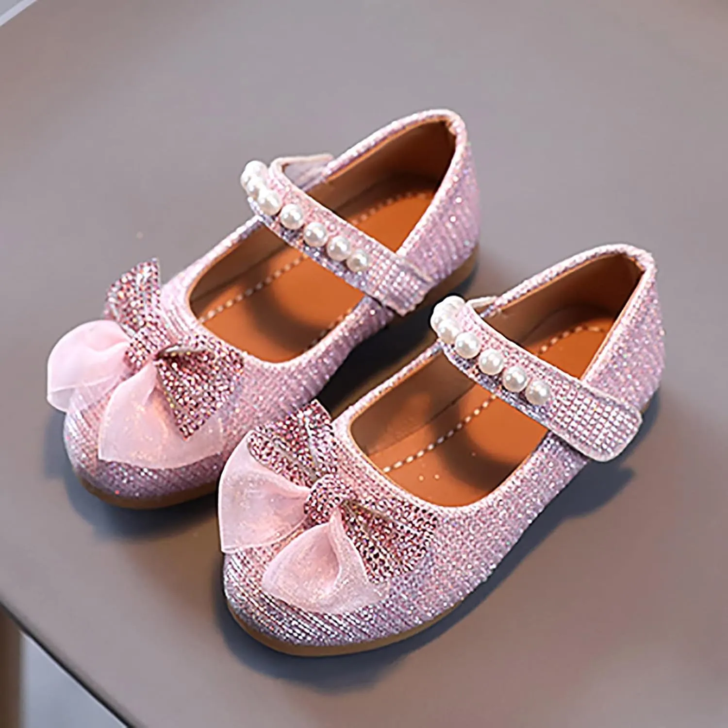 Children Flat Heels Princess Shoes Kids Sandals Comfortable Soft Soles Leather Shoes Baby Girls Size 1 Jelly Shoes
