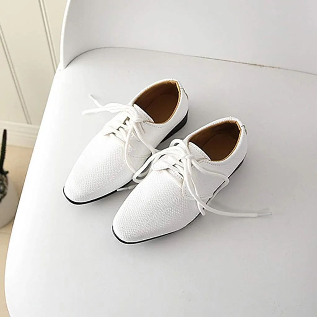 Children Toddler British Style Leather Shoes for 1-12 Years Baby Boys Student Perform Casual Dress Shoes School Party