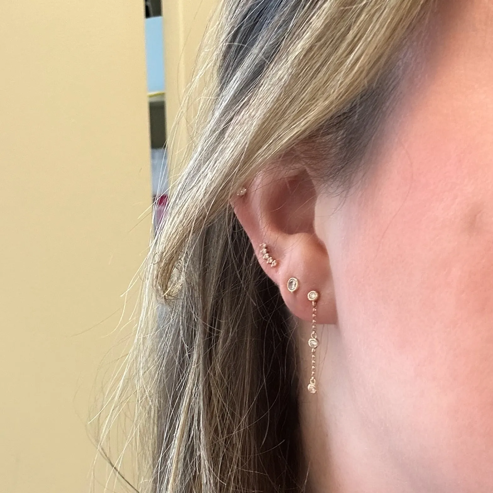 Diamonds by the Yard Drop Earrings