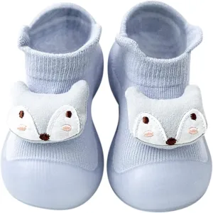 EnJoCho Girls Tennis Shoes Toddler Kids Newborn Baby Boys Cute Cartoon Animals Soft Soles First Walkers Antislip Shoes