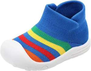 Girl Shoes, Infant Baby Toddler Boys Girls Knit Soft Sole Rubber Socks Shoes Slipper Shoes