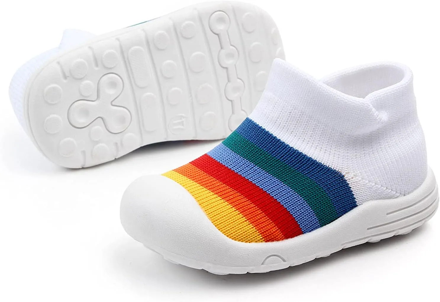 Girl Shoes, Infant Baby Toddler Boys Girls Knit Soft Sole Rubber Socks Shoes Slipper Shoes