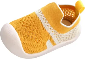 Girls Boys Leisure Shoes Mesh Soft Bottom Breathable Slip On Sport Shoes Socks Shoes Toddler Boys Winter Shoes