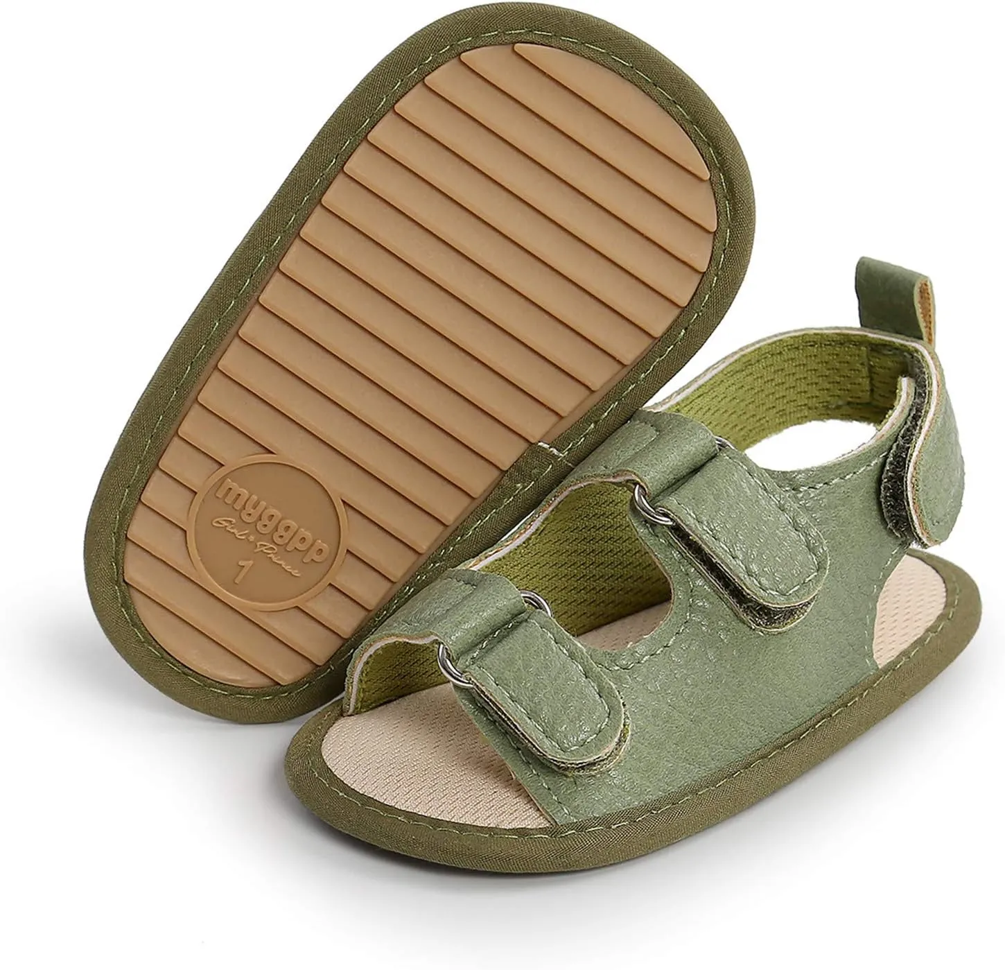Girls Prewalker Walking Soft Sandals Sole Flat Boys Non-Slip Shoes Baby Rubber Baby Shoes Toddler Mary Jane Shoes