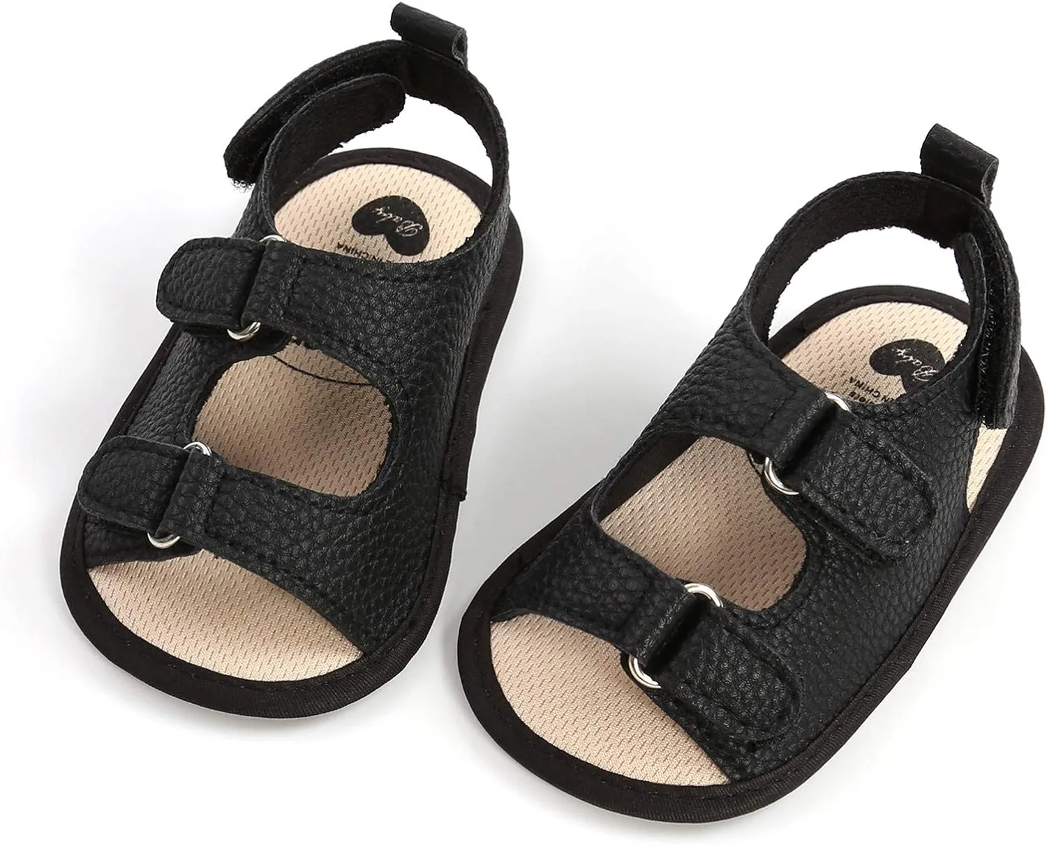 Girls Prewalker Walking Soft Sandals Sole Flat Boys Non-Slip Shoes Baby Rubber Baby Shoes Toddler Mary Jane Shoes