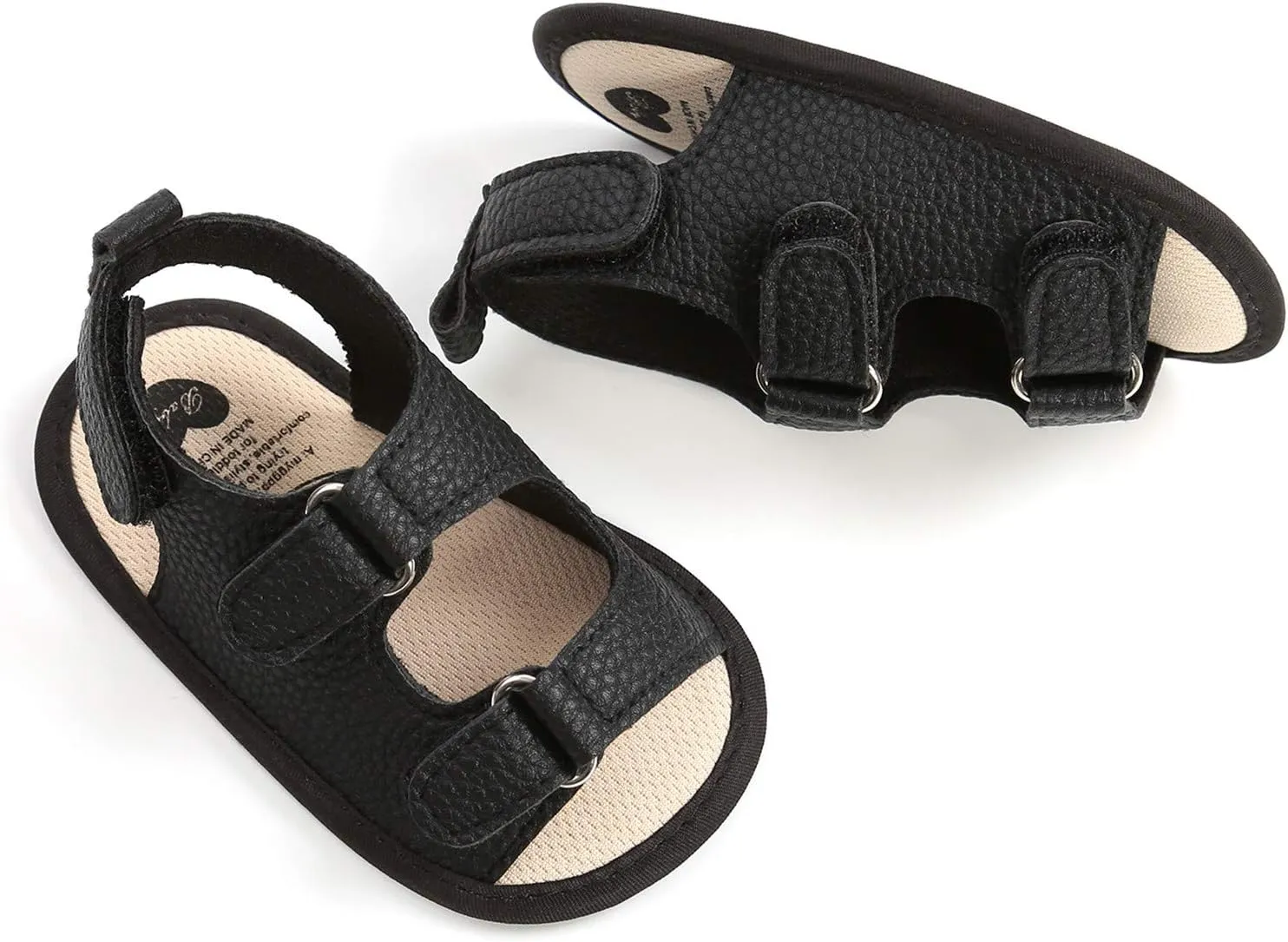 Girls Prewalker Walking Soft Sandals Sole Flat Boys Non-Slip Shoes Baby Rubber Baby Shoes Toddler Mary Jane Shoes