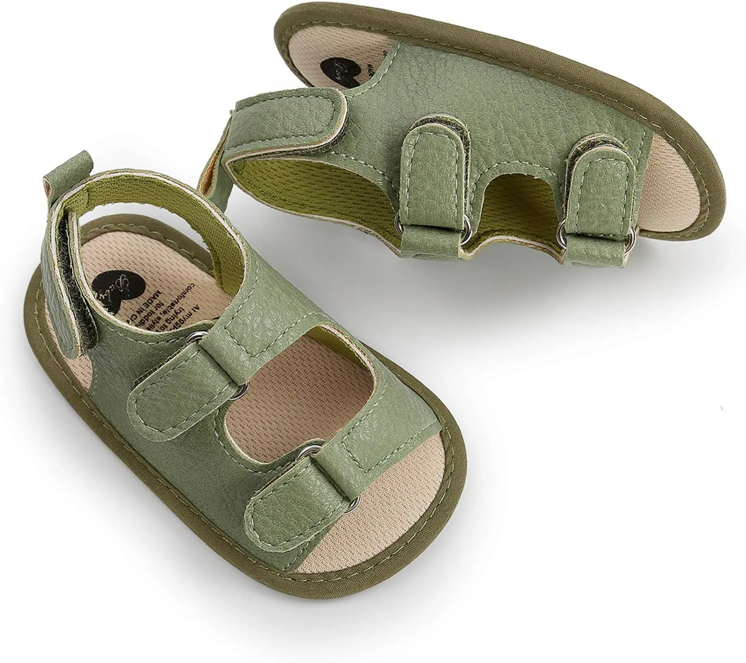 Girls Prewalker Walking Soft Sandals Sole Flat Boys Non-Slip Shoes Baby Rubber Baby Shoes Toddler Mary Jane Shoes