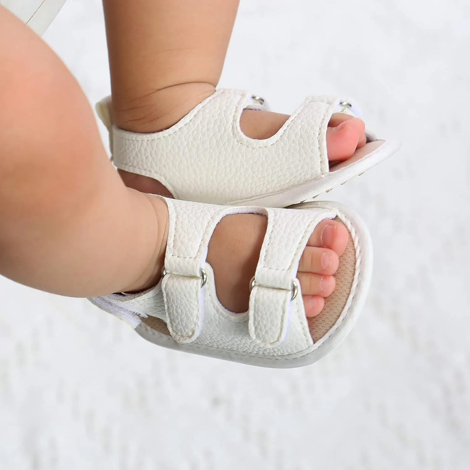 Girls Prewalker Walking Soft Sandals Sole Flat Boys Non-Slip Shoes Baby Rubber Baby Shoes Toddler Mary Jane Shoes
