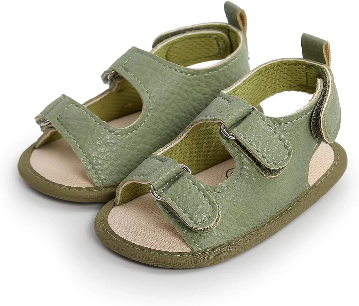 Girls Prewalker Walking Soft Sandals Sole Flat Boys Non-Slip Shoes Baby Rubber Baby Shoes Toddler Mary Jane Shoes