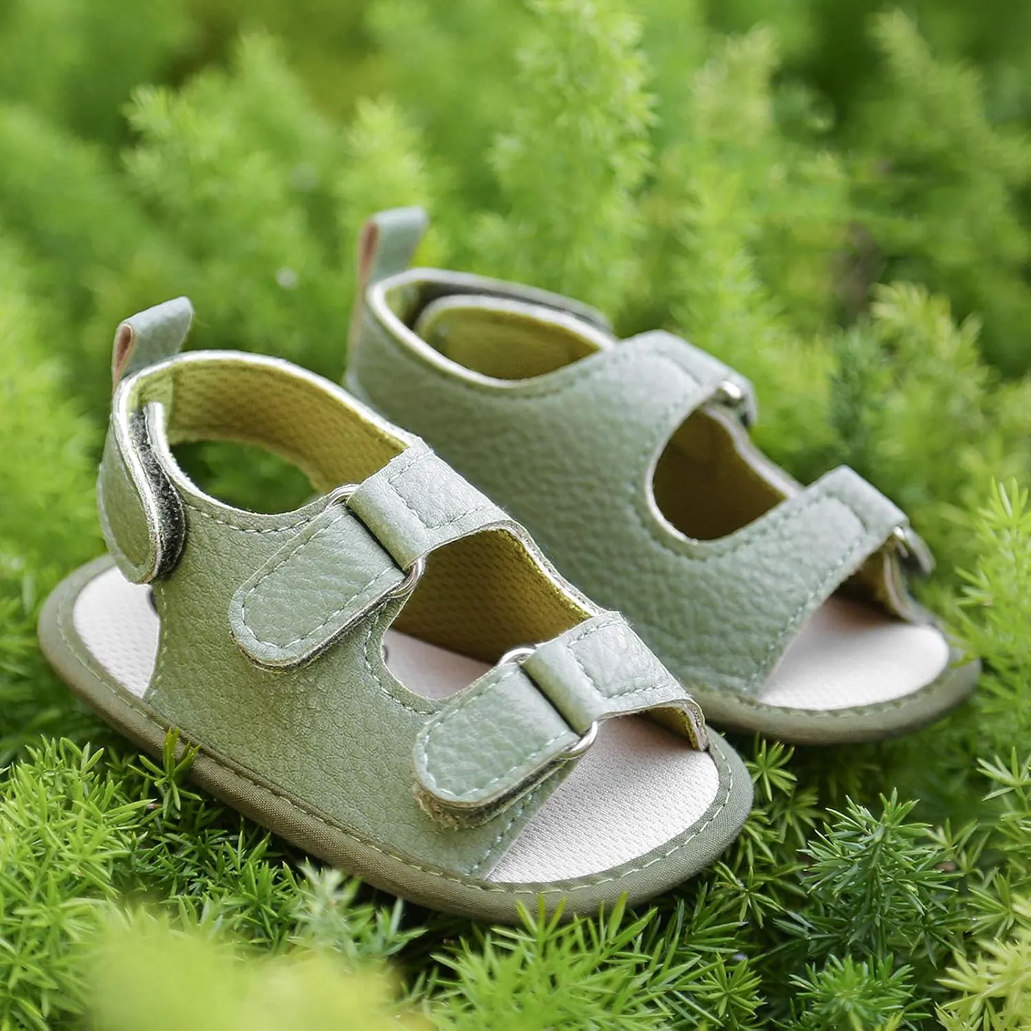 Girls Prewalker Walking Soft Sandals Sole Flat Boys Non-Slip Shoes Baby Rubber Baby Shoes Toddler Mary Jane Shoes