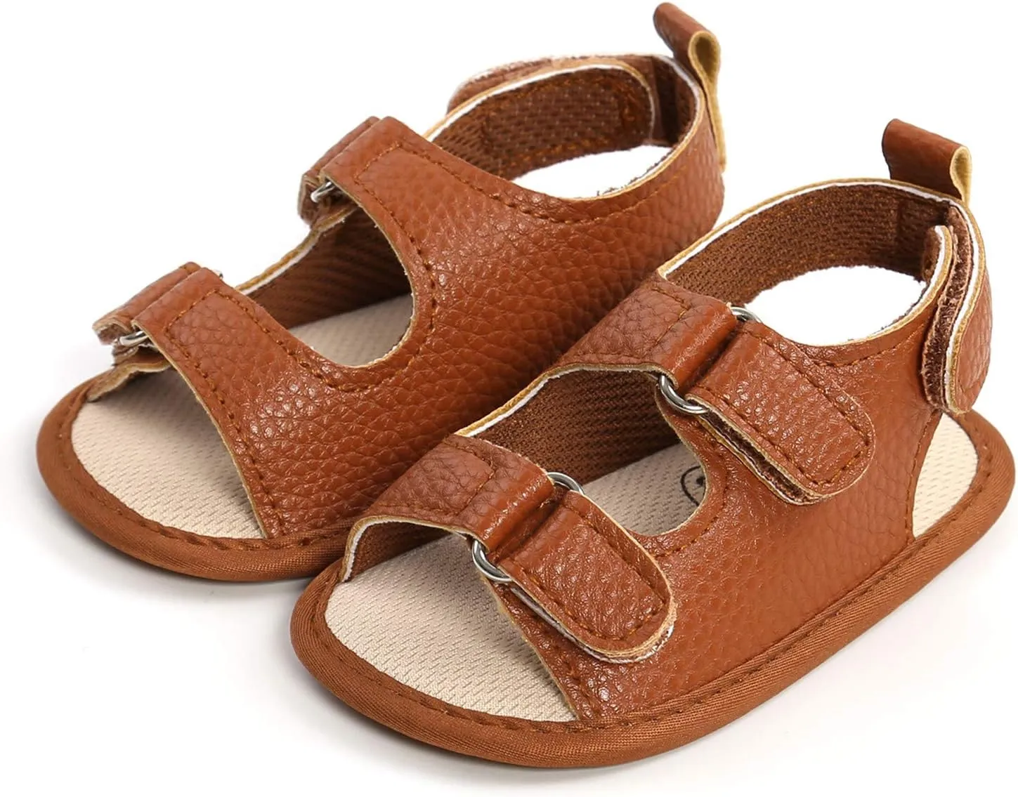 Girls Prewalker Walking Soft Sandals Sole Flat Boys Non-Slip Shoes Baby Rubber Baby Shoes Toddler Mary Jane Shoes