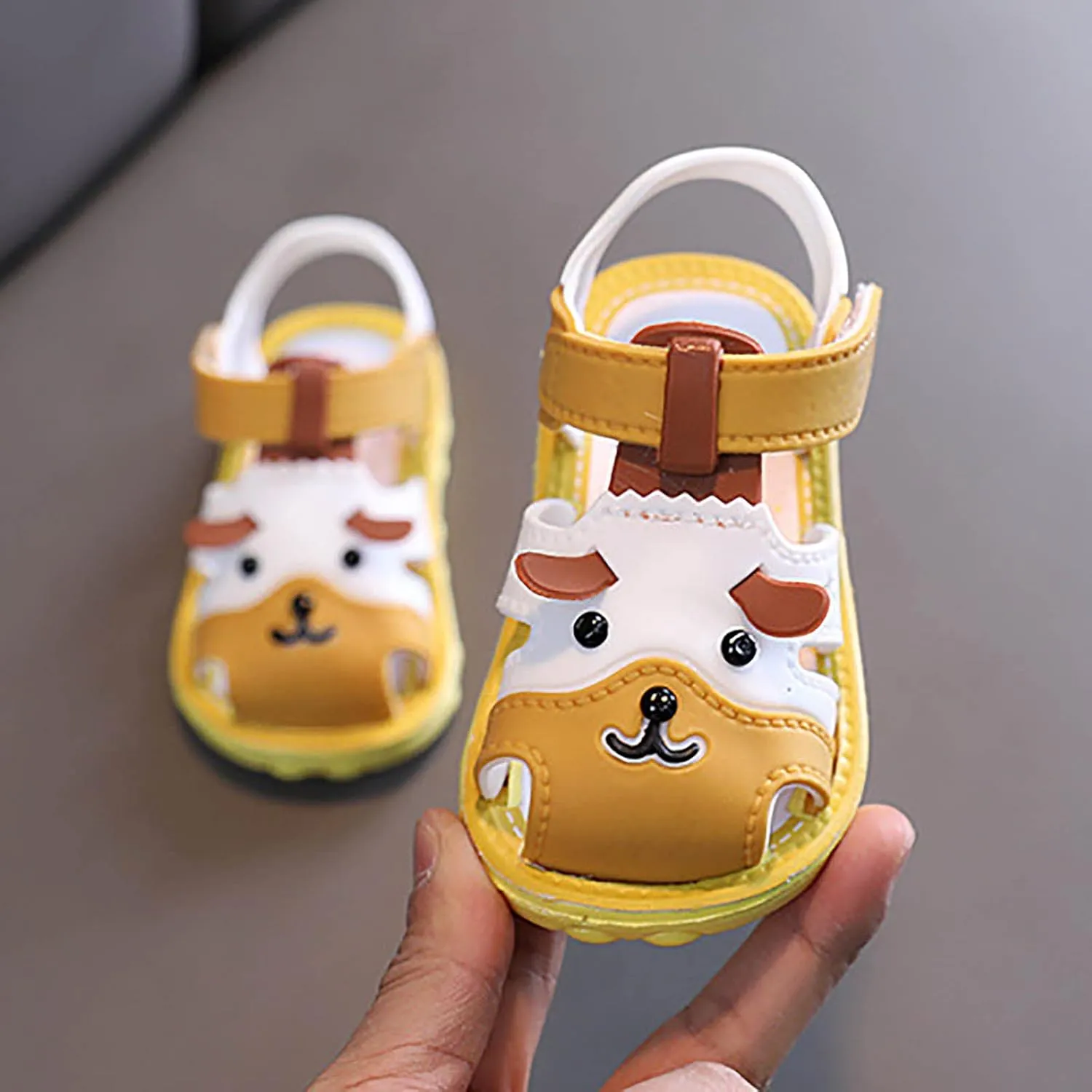 Girls Sandals Kids Girls Walkers Sandals Soft Rubber Sole Non Slip Summer Baby Shoes Toddler Girls Slipper Boots