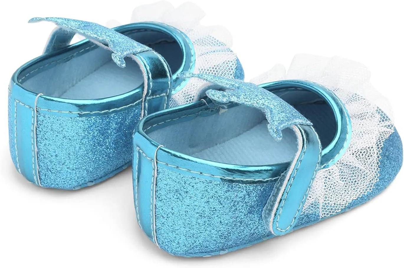 Girls Slip on Sneakers Soft Crown Yarn Toddler Princess Shoes Shoes Shape Fashion Baby Light up Tennis Shoes