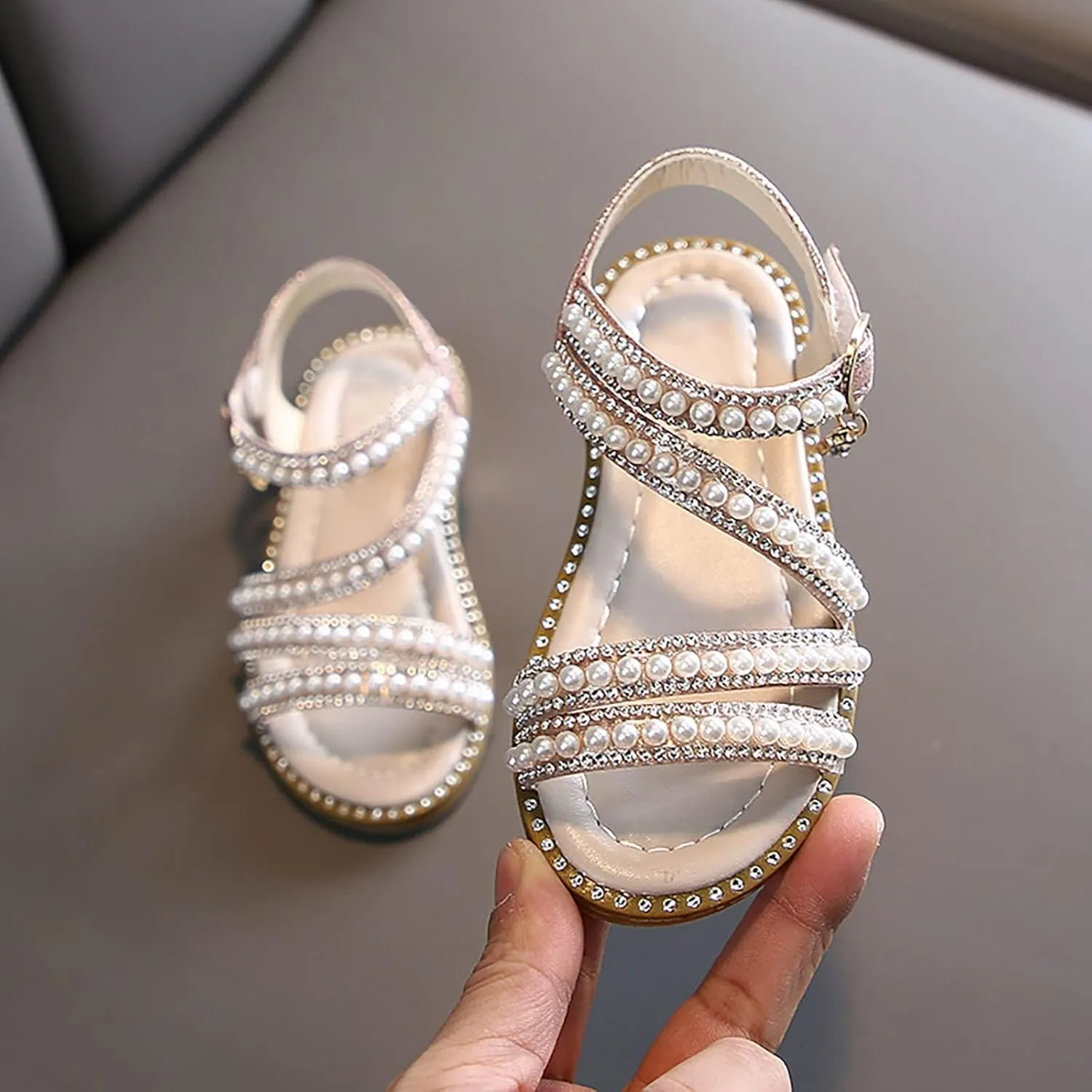 Girls Summer Sandals Children Shoes Summer Flower Sandals Fashion Little Girls Soft Sole Sandals Summer Shoes