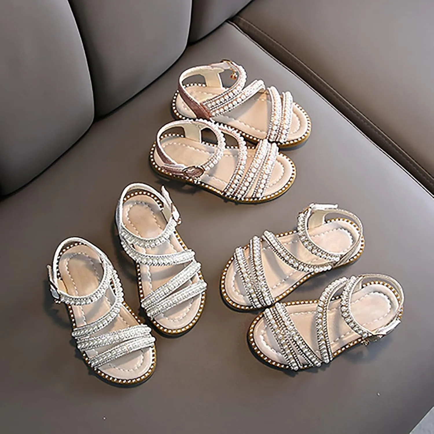 Girls Summer Sandals Children Shoes Summer Flower Sandals Fashion Little Girls Soft Sole Sandals Summer Shoes