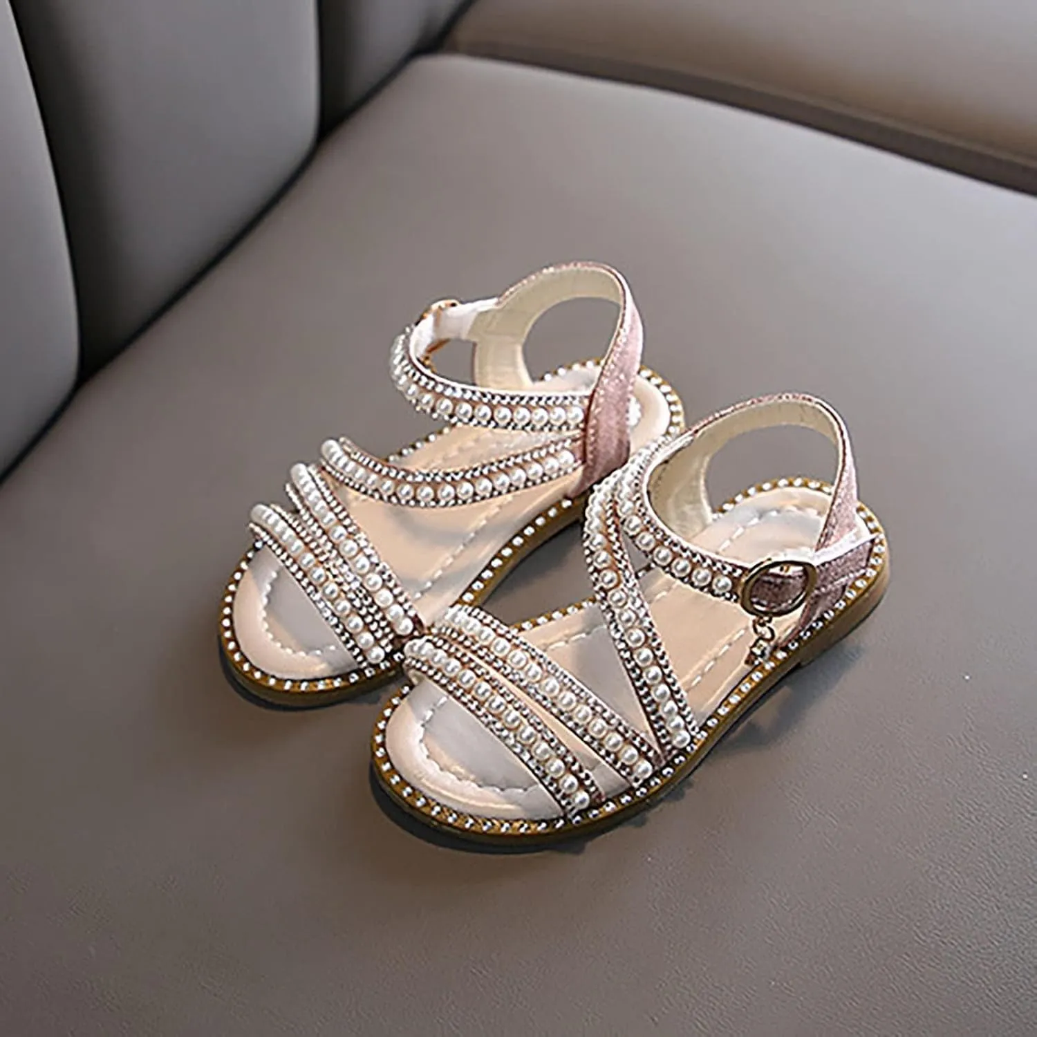 Girls Summer Sandals Children Shoes Summer Flower Sandals Fashion Little Girls Soft Sole Sandals Summer Shoes