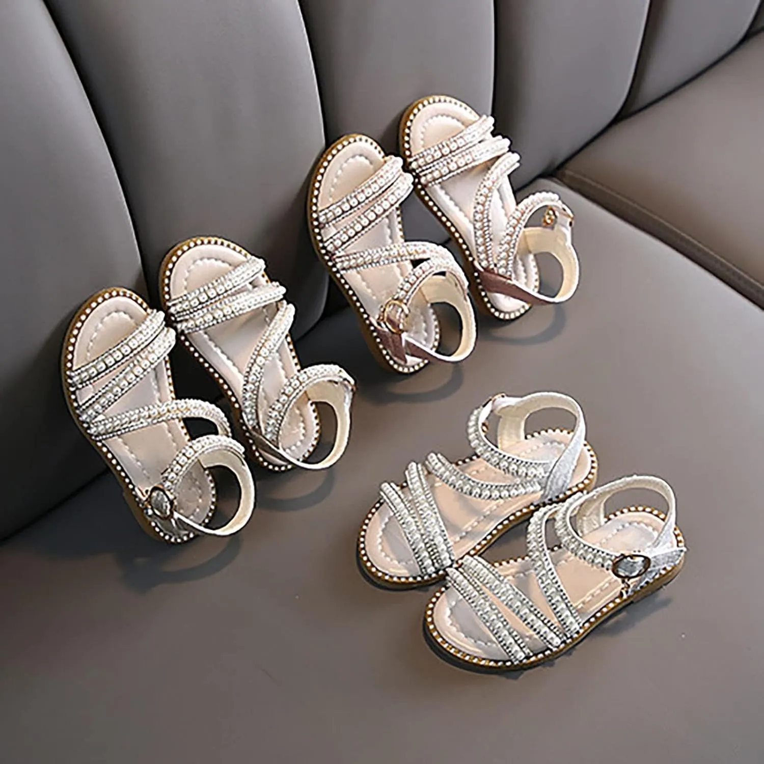 Girls Summer Sandals Children Shoes Summer Flower Sandals Fashion Little Girls Soft Sole Sandals Summer Shoes