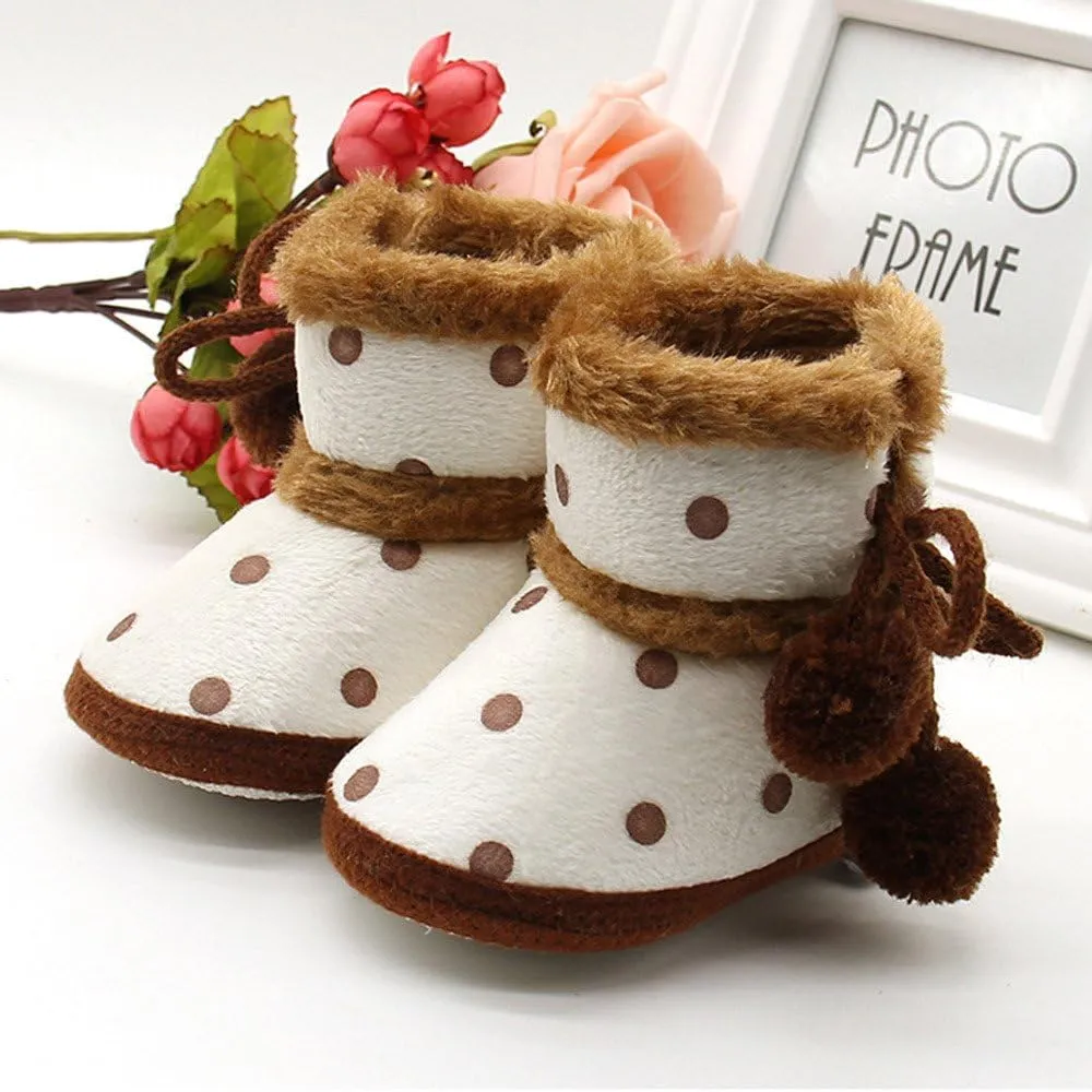 High Top Toddler Size 5 Warming Booties Infant Shoes Soft Toddler Boots Baby Snow Boys Girls Baby Shoes Tennis Shoes for Girls