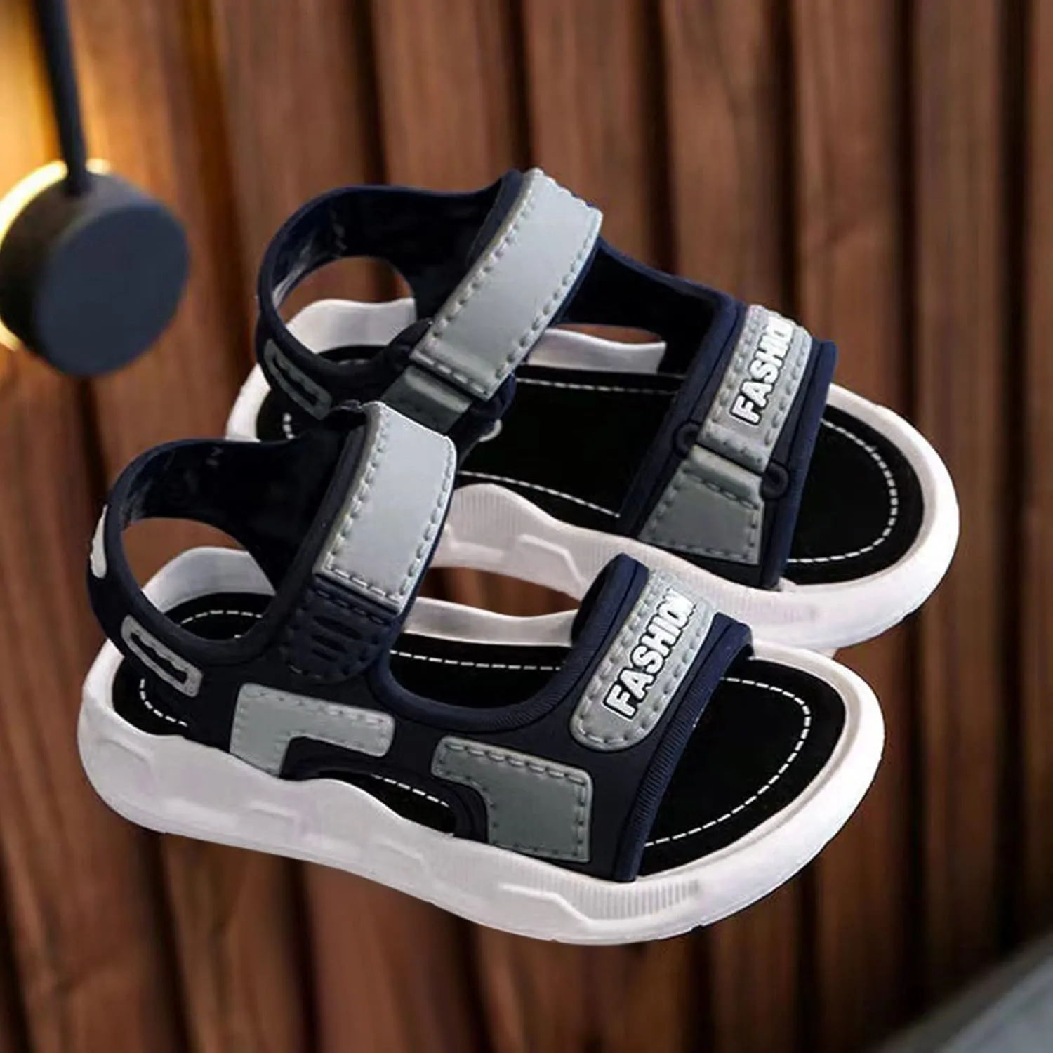 Home Slippers For Children Kids Cartoon Soft Sole In Summer Comfortable Boys Sandals Newborn Shoes