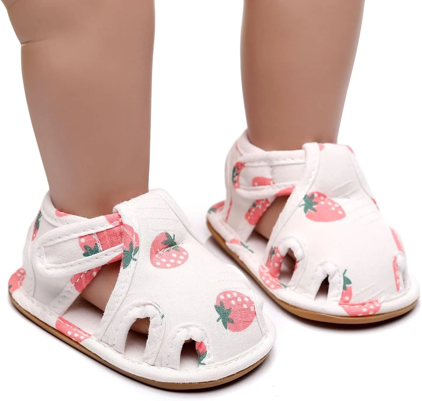 Infant Baby Boy Clothes Infant Toddler Shoes Soft Sole Non Slip Toddler Floor Shoes Fruit Strawberry Print Boy Fleece