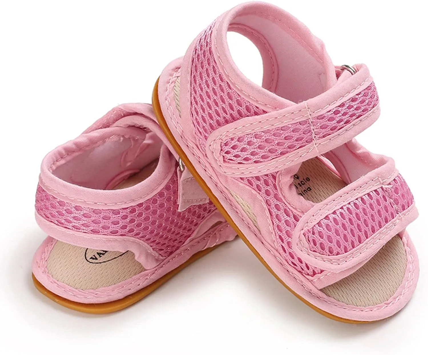 Infant Baby Boys Girls Beach Sandals Non Slip Soft Rubber Sole Toddler Outdoor Open-Toe First Walker Shoes
