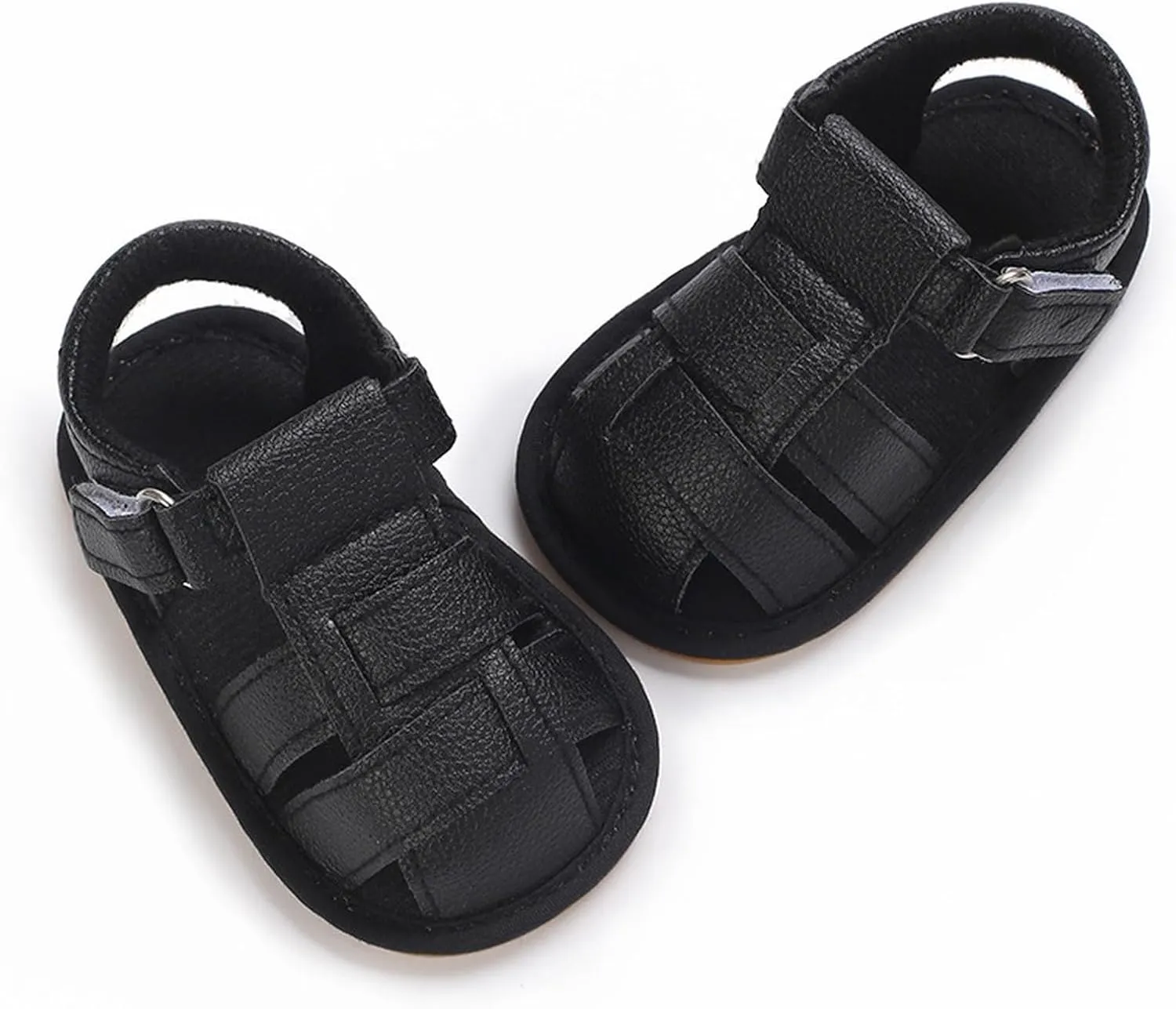 Infant Baby Boys Girls Shoes Summer Sandals Soft Sole Non-Slip Newborn Toddler First Walking Crib Athletic Shoes