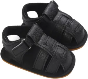 Infant Baby Boys Girls Shoes Summer Sandals Soft Sole Non-Slip Newborn Toddler First Walking Crib Athletic Shoes