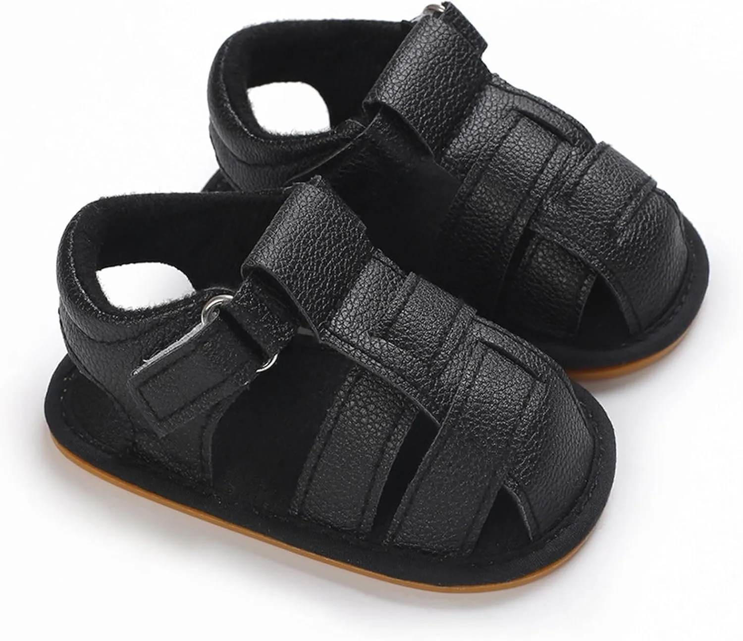 Infant Baby Boys Girls Shoes Summer Sandals Soft Sole Non-Slip Newborn Toddler First Walking Crib Athletic Shoes