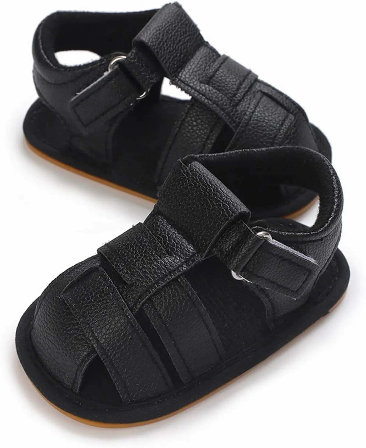 Infant Baby Boys Girls Shoes Summer Sandals Soft Sole Non-Slip Newborn Toddler First Walking Crib Athletic Shoes
