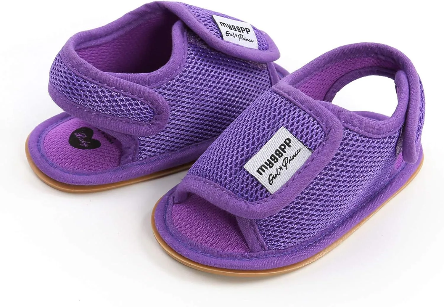 Infant Baby Boys Girls Summer Open Toe Sandals Non Slip Soft Sole Toddler First Walke Crib Shoes Mesh Flat Shoes