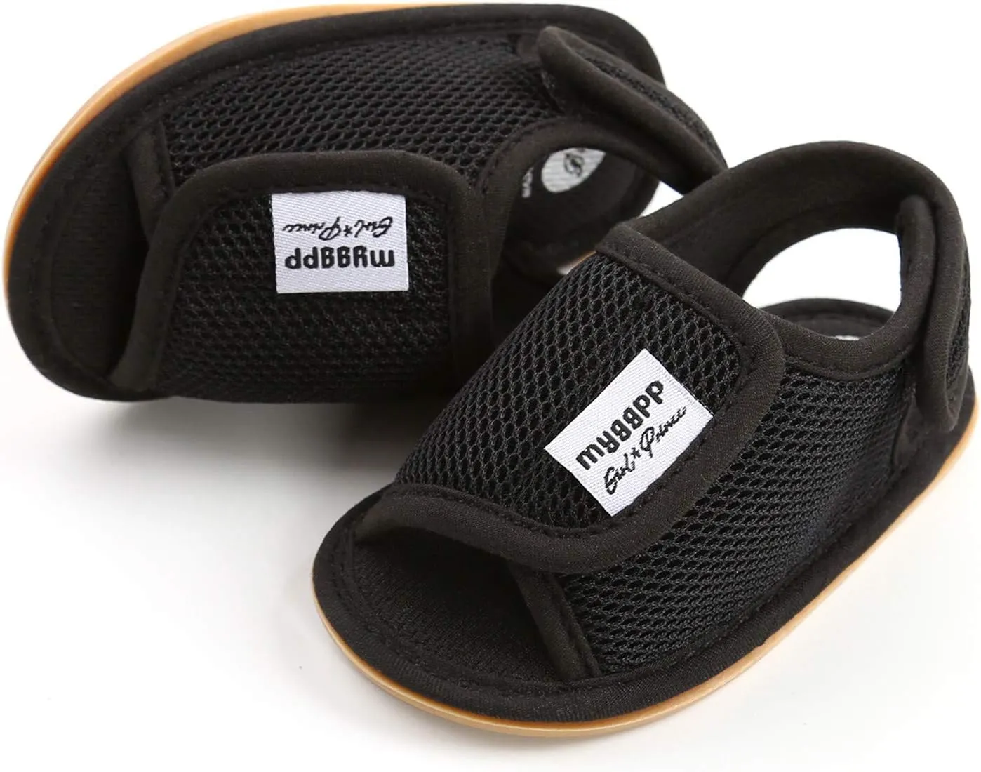 Infant Baby Boys Girls Summer Open Toe Sandals Non Slip Soft Sole Toddler First Walke Crib Shoes Mesh Flat Shoes