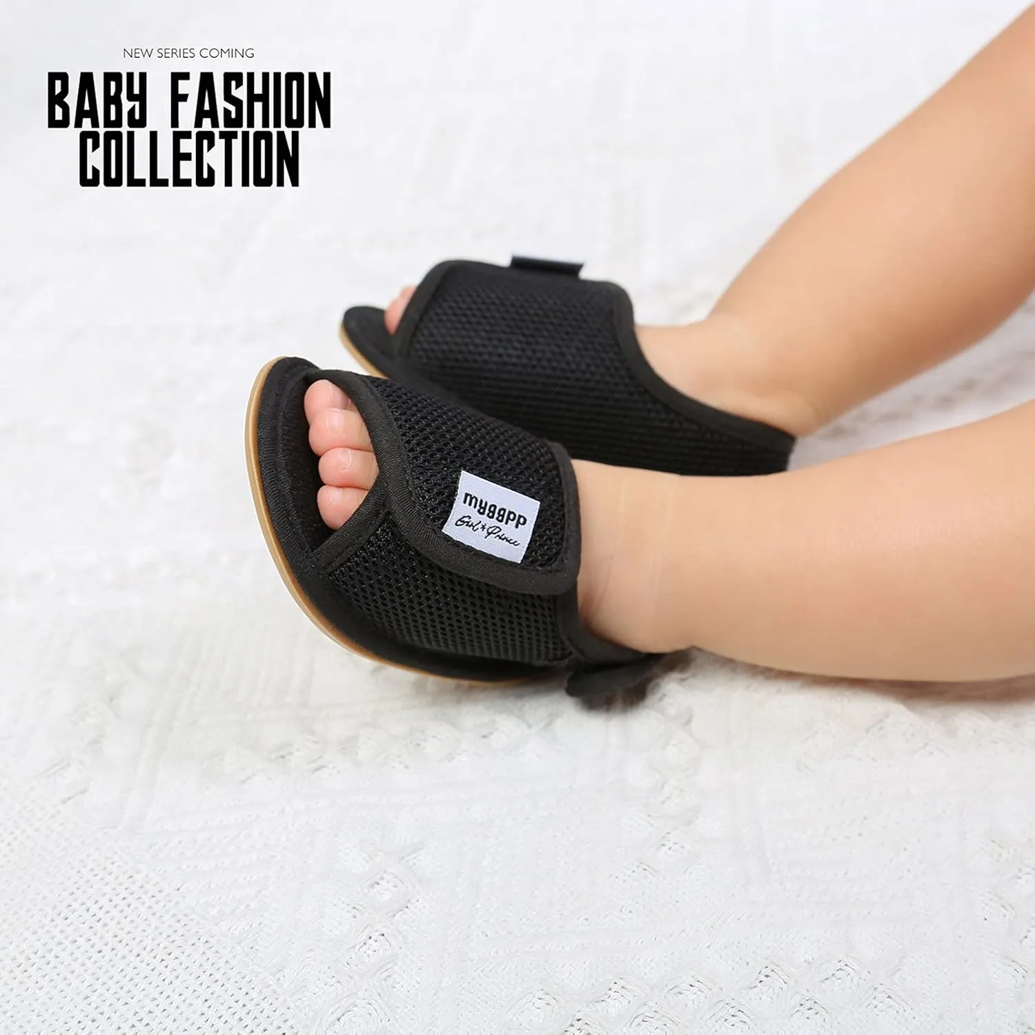 Infant Baby Boys Girls Summer Open Toe Sandals Non Slip Soft Sole Toddler First Walke Crib Shoes Mesh Flat Shoes