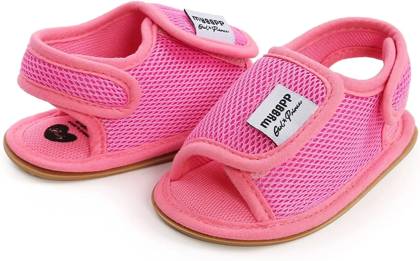 Infant Baby Boys Girls Summer Open Toe Sandals Non Slip Soft Sole Toddler First Walke Crib Shoes Mesh Flat Shoes