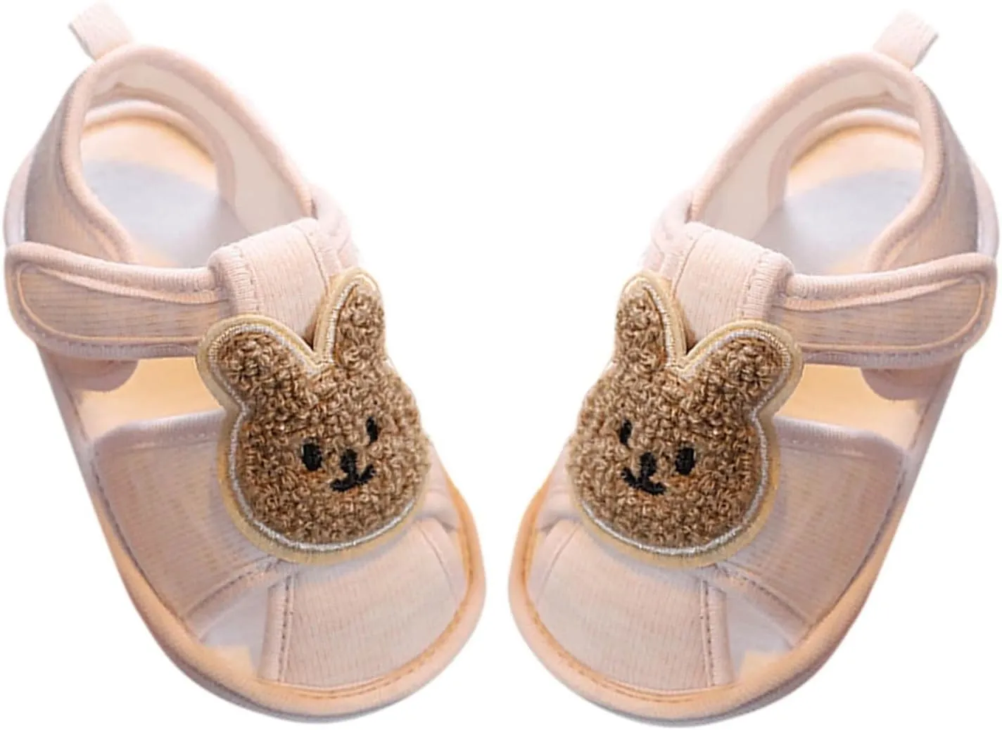 Infant Baby Boys Girls Summer Softy Beach Sandals Breathable Cartoon Anti-slip Soft Sole First Walkers Crib Shoes