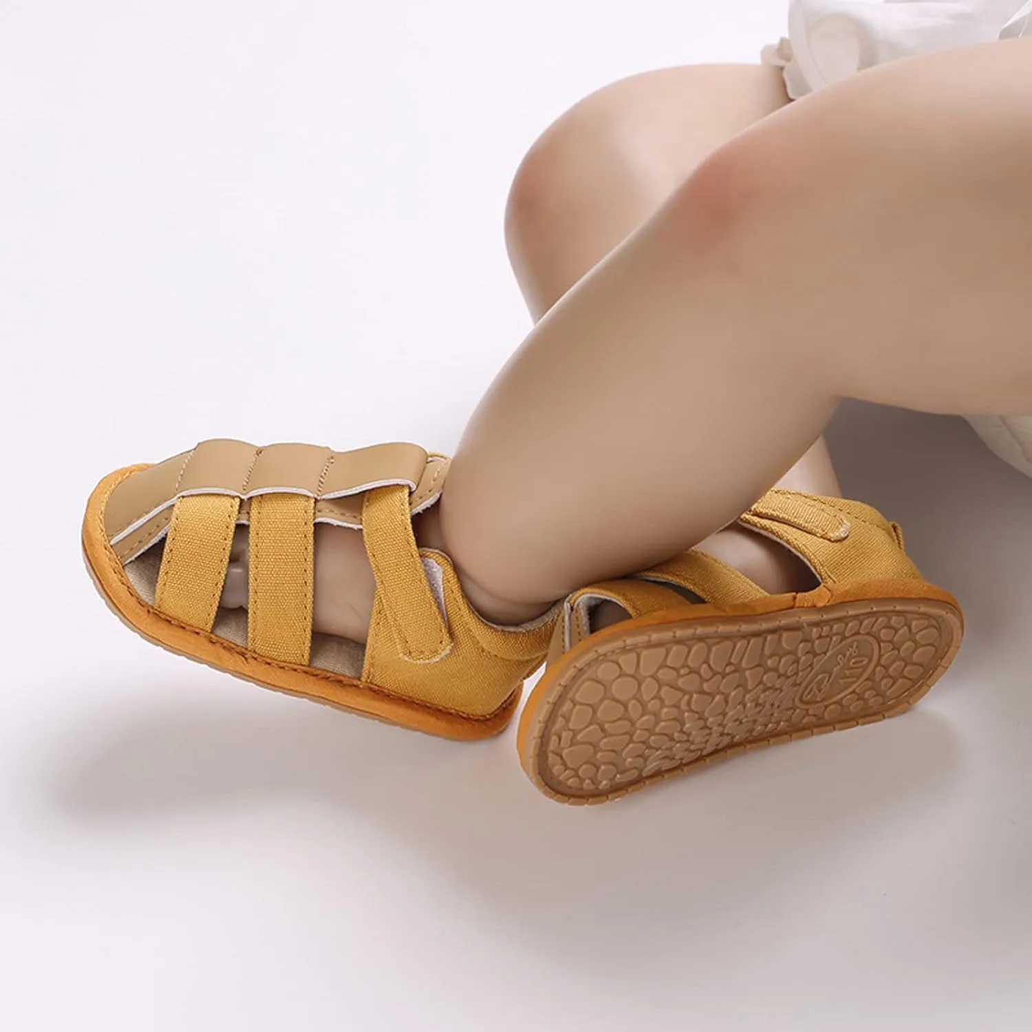 Infant Baby Girls Boys Sandals Beach Outdoor Bowknot Soft Rubber Sole Toddler Princess Dress Flats Walking Shoes