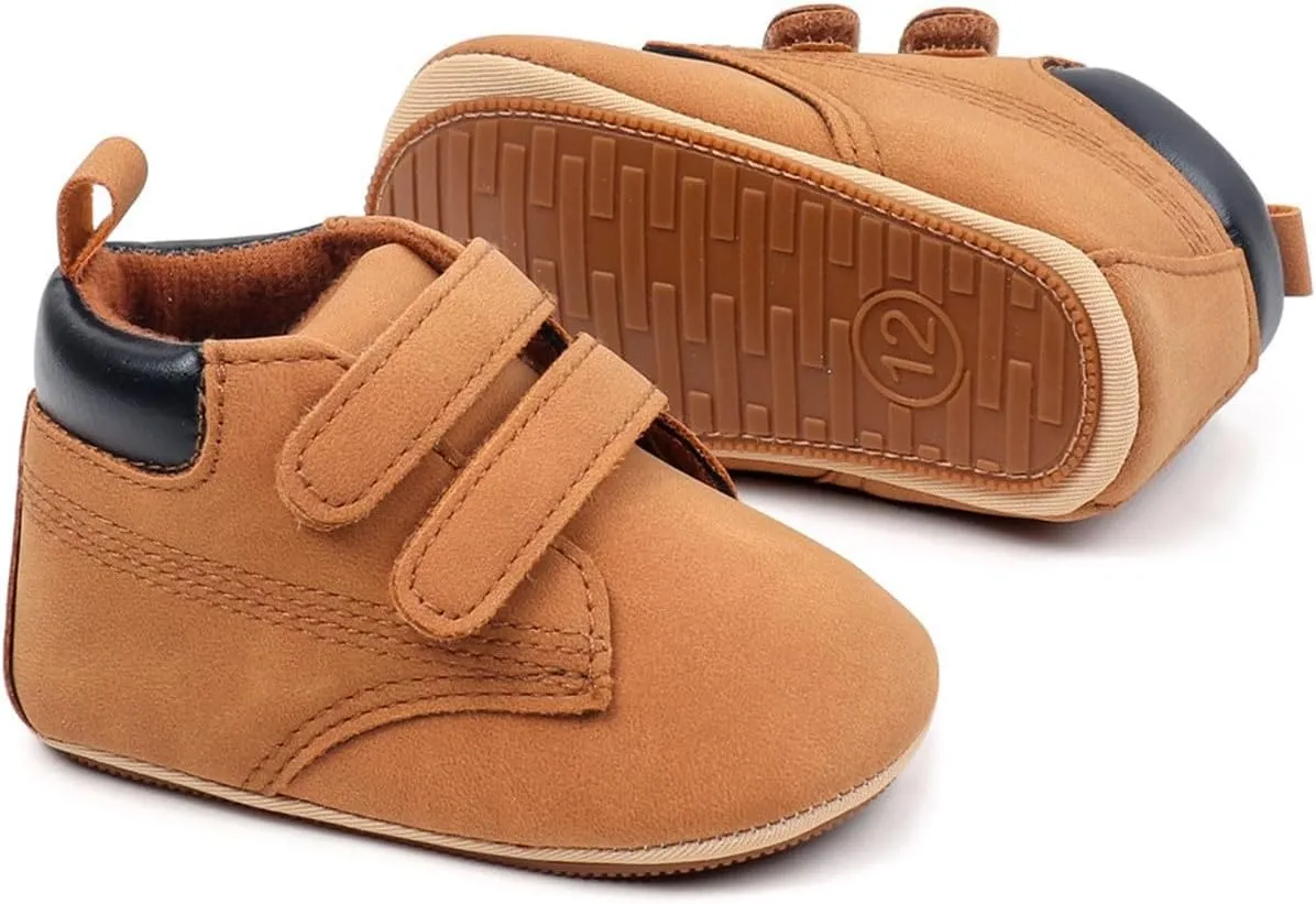 Infant Baby Girls Non Slip for Toddler Soft Warm Sole Leather Shoes Sneaker Christmas Princess Shoes
