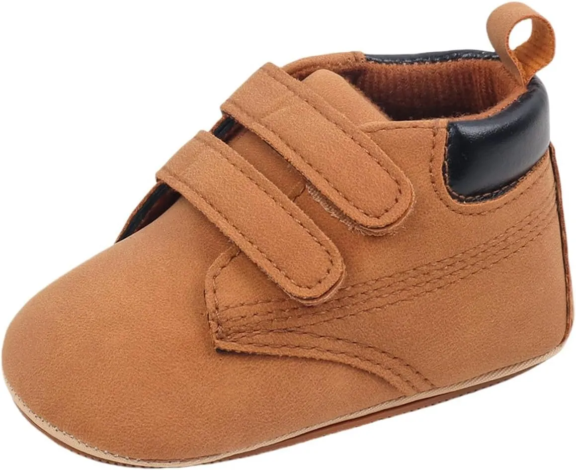 Infant Baby Girls Non Slip for Toddler Soft Warm Sole Leather Shoes Sneaker Christmas Princess Shoes