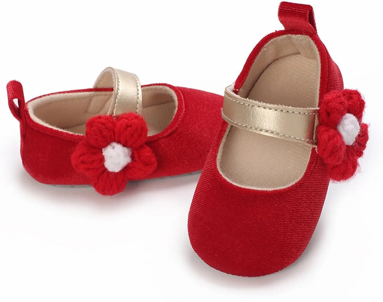 Infant Baby Girls Soft Sole Bowknot Princess Shoes Wedding Dress Mary Jane Flat Shoes Newborn Light Sneaker Shoes