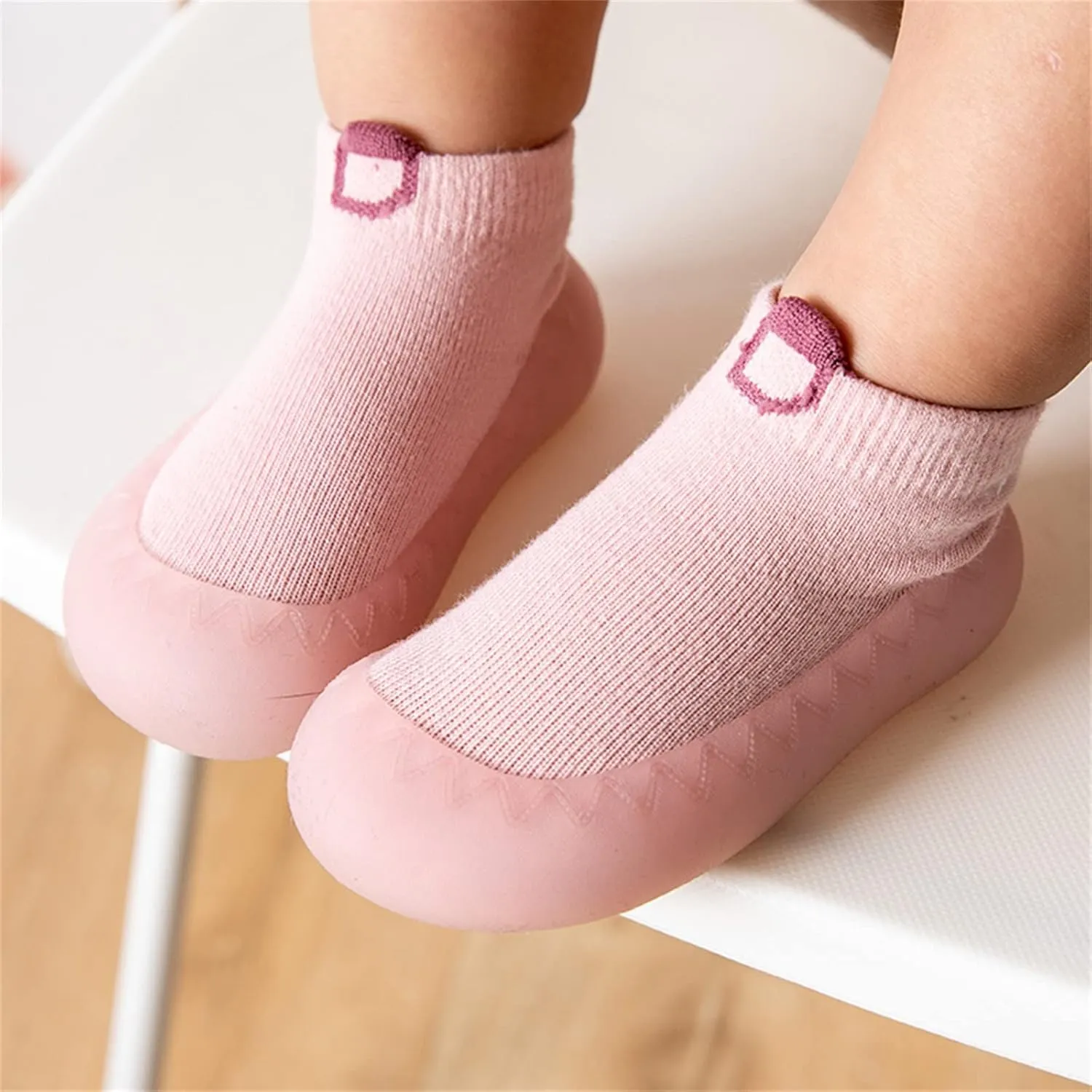 Infant Boys Girls Socks Shoes Toddler Fleece WarmThe Floor Socks Non Slip Prewalker Shoes Baby Boy Size 5