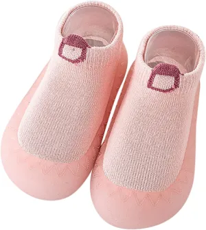 Infant Boys Girls Socks Shoes Toddler Fleece WarmThe Floor Socks Non Slip Prewalker Shoes Baby Boy Size 5