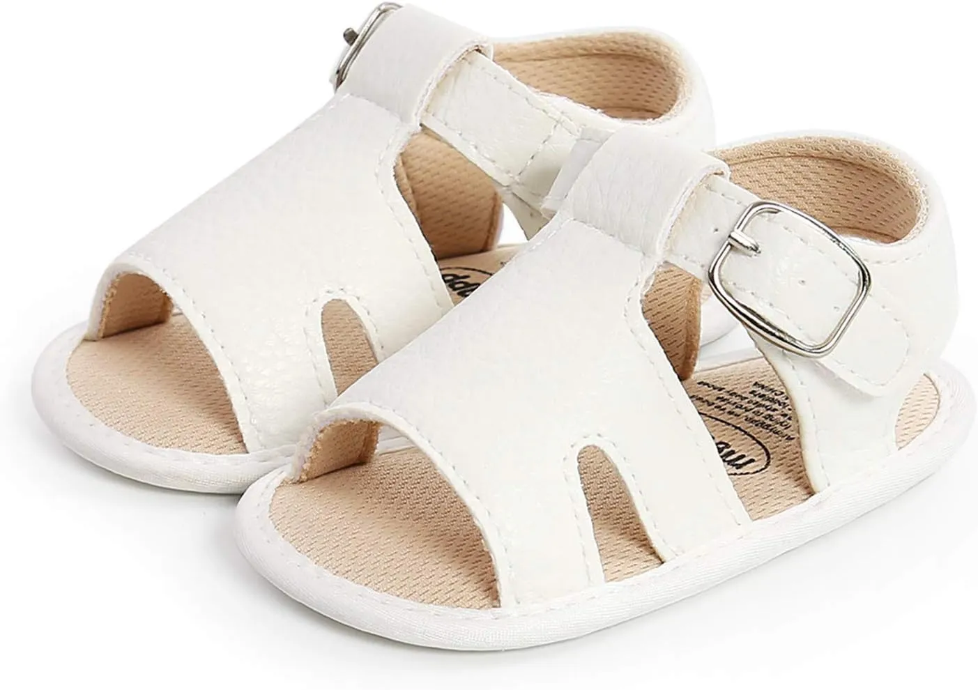 Infant Girls Cotton Rubber Sole Sandals Baby Soft Sole Non-Slip Boys Flat Walking Shoes Baby Shoes