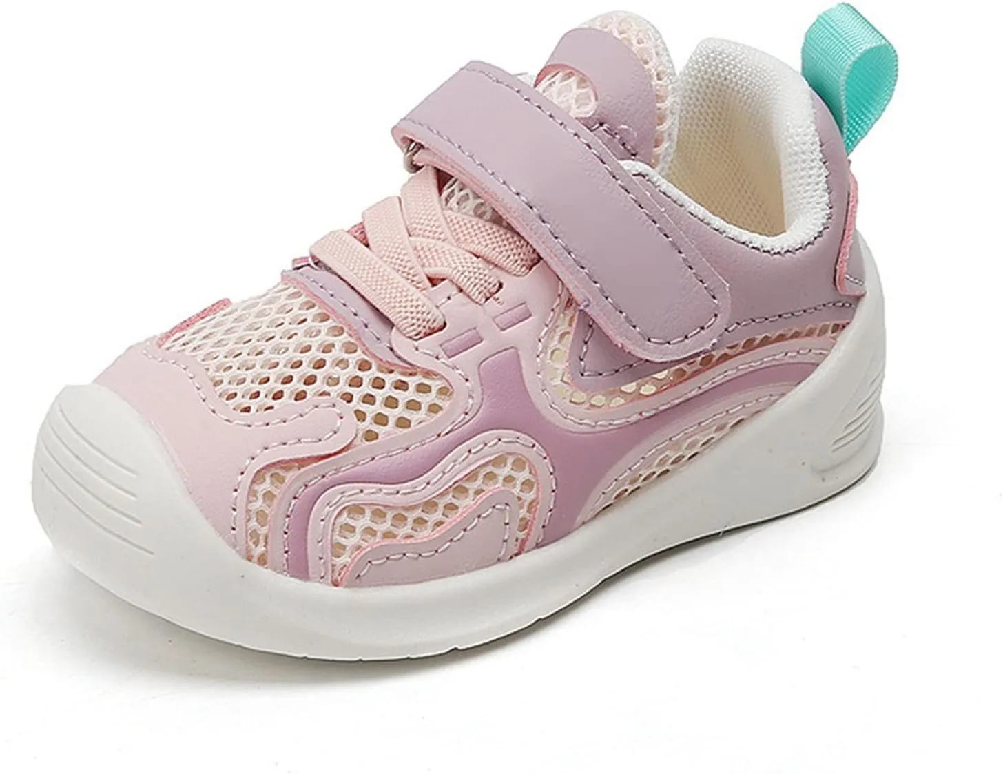 Infant Girls' Sneakers Girls' Soft Sole Casual Shoes Spring Summer New Baby Hollowed Out Mesh Chief Formal Shoes