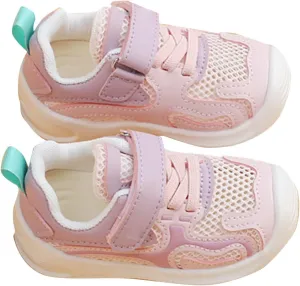 Infant Girls' Sneakers Girls' Soft Sole Casual Shoes Spring Summer New Baby Hollowed Out Toddler Running Shoes Girls
