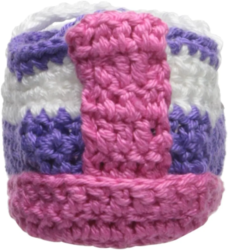 Jefferies Socks Unisex-Baby Hand Crochet Tennis Shoe Bootie